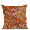 Persimmon Garden Cherry Blossoms Luxury Throw Pillow, Double sided 12"x20"