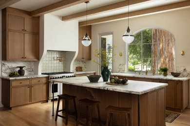 Tuscan kitchen photo in San Francisco