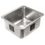 Wilson Undermount Crafted Stainless 17" Bar Prep Sink, Brushed Stainless