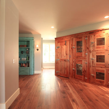 Walk in Refrigerator Built in Place with Freezer Compartment