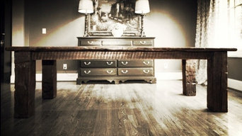 Reclaimed wood table