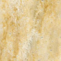 Corian&reg; Saffron has warm golden veins swirling through a translucent base. - Products