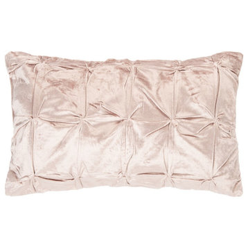 Safavieh Trinz Pillow, Blush, 20"x12"