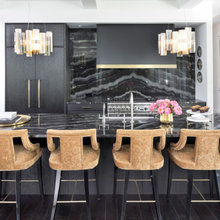 the kitchen