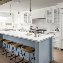 Blue and white colour schemes