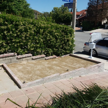 24" Retaining Wall w/ Drainage System