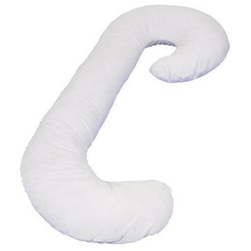 C Full Body Pillow White