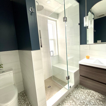 East York Semi 3rd Floor Addition - Steam Shower