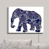 "Elephant 5" Illuminated Wall Art, 20"x16"