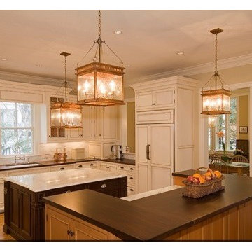 Copper Hanging Lanterns