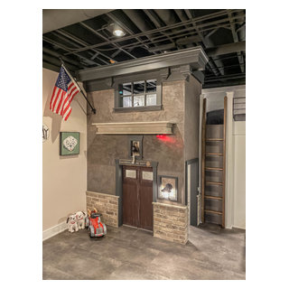 Finished Basement Remodel | Naperville, IL - Modern - Chicago - by DJK ...