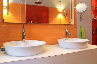Modernes Badezimmer in Frankfurt am Main