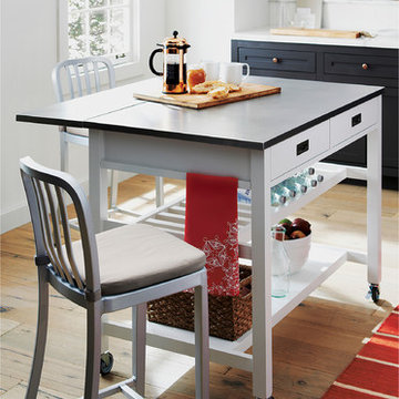 Sheridan White Kitchen Island
