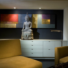 Asian Colorful meets Midcentury style