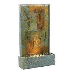 Copper Vines Floor Fountain - Indoor Fountains