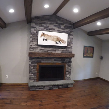 LedgeStone Fireplace