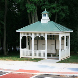 Vixen Hill Cedar Products - Mail Kiosk - Outdoor Products