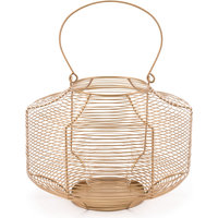 Spiral Lantern, Gold