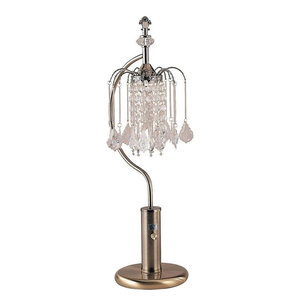 chandelier table lamp gold