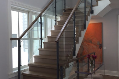 Example of a staircase design in New York
