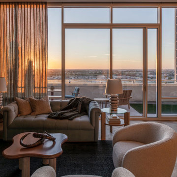 Two-Story Penthouse Renovation, W Dallas South Tower