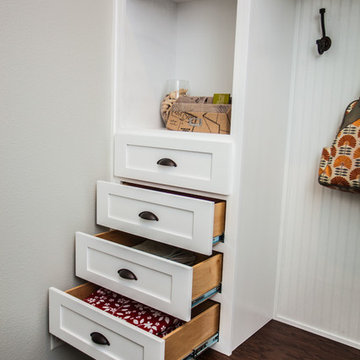 Farmhouse Style Mudroom