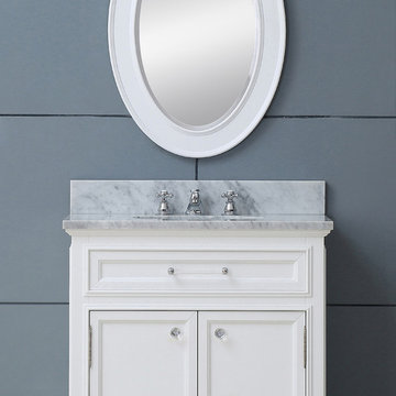 Derby 30" White Bathroom Vanity