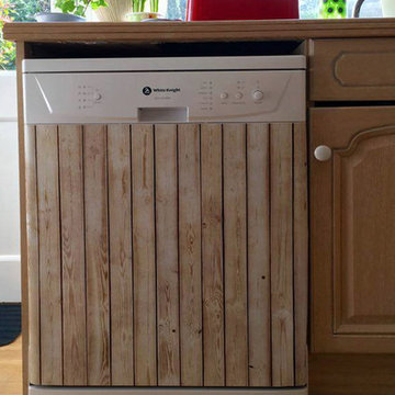 Dishwasher magnetic cover