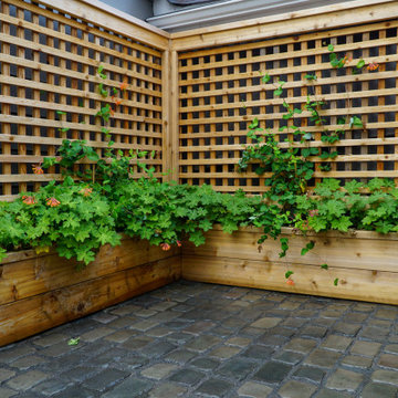 Custom Wood Planters