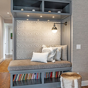 Westport Living Room Remodel with Book Nook