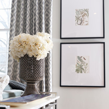 Sweet Sophistication: Living Room