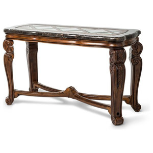 Furniture Davalle Scroll Console Table Traditional Furniture Davalle Scroll Console