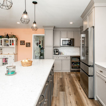 Home addition and kitchen