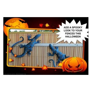 4 Halloween Themed Decorations for All Types of Fences
