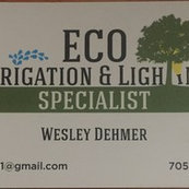 Eco Irrigation And Lighting Landscapes Nottawa On Ca L0m1p0 Eco Irrigation And Lighting Landscapes