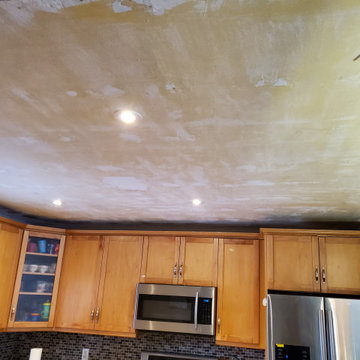 Removing popcorn ceiling