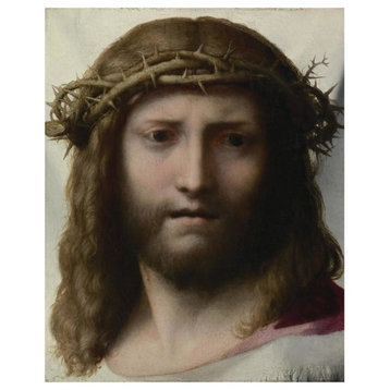 "Head of Christ" Digital Paper Print by Correggio (Antonio Allegri), 24"x30"