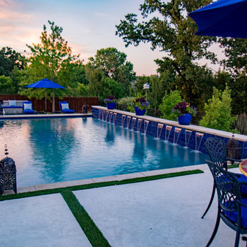 Modern Colleyville Pool & Spa