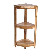 Teak shower stools