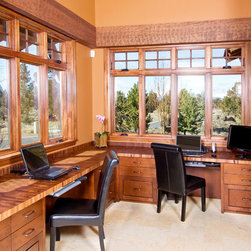 Texas Mesquite End Grain Desk - Products