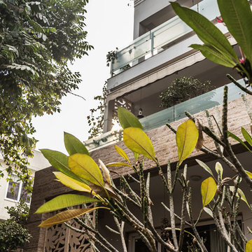 The House Of Plumeria,New Delhi by Renesa Architecture Studio.
