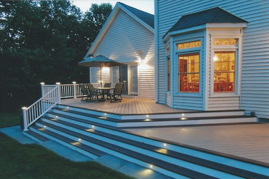 Elegant deck photo in New York
