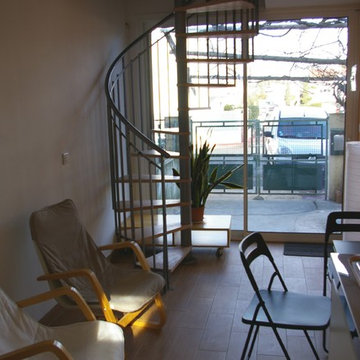 Transformation d'un garage en studio