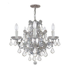 Crystorama Lighting Group 4405-CL-I Maria Theresa 6 Light 20"W - Polished