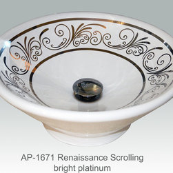 Hand Painted Vessels Sinks by Atlantis - Bathroom Sinks