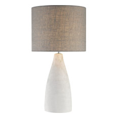 Rockport 1 Light Table Lamp, Polished Concrete