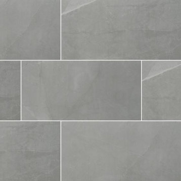 Sande Grey 24X48 Matte Porcelain Tile, (4x4 or 6x6) Max Order One Sample