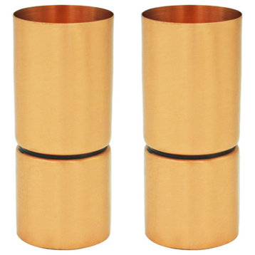 Alchemade Modern Copper Jiggers (set of 2)