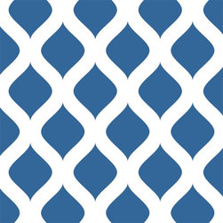 Amina Wall and Floor Stencil - Wall Stencils