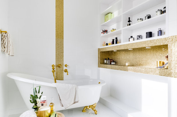 Современный Ванная комната by CMK Créatrices d'Intérieurs